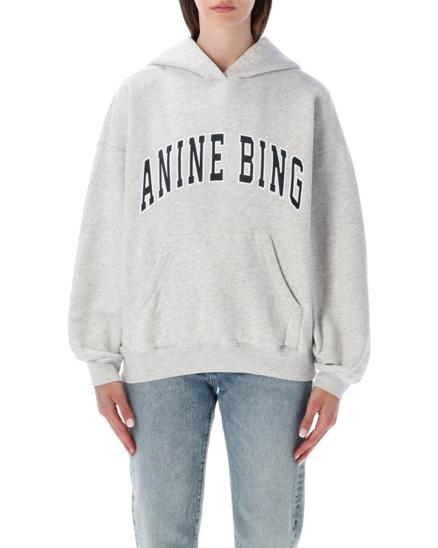 [Anine Bing] Hoodie FW26 A0812493GRM1GREY MELAN