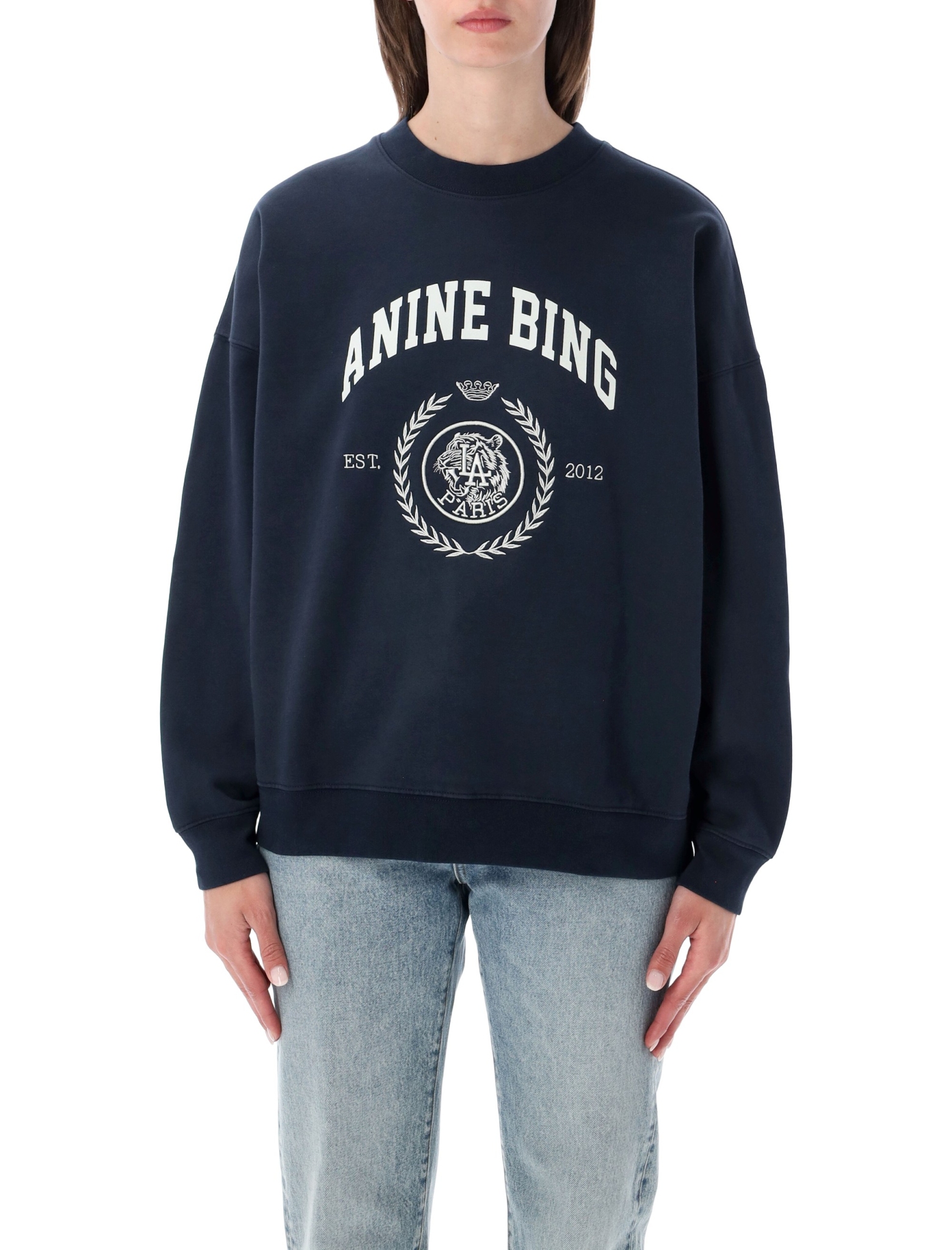 [Anine Bing] Sweatshirt FW26 A0812486NYA1DARK NAVY
