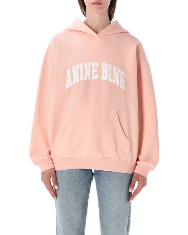 [Anine Bing] Hoodie FW26 A0812315PKI28CORAL PINK
