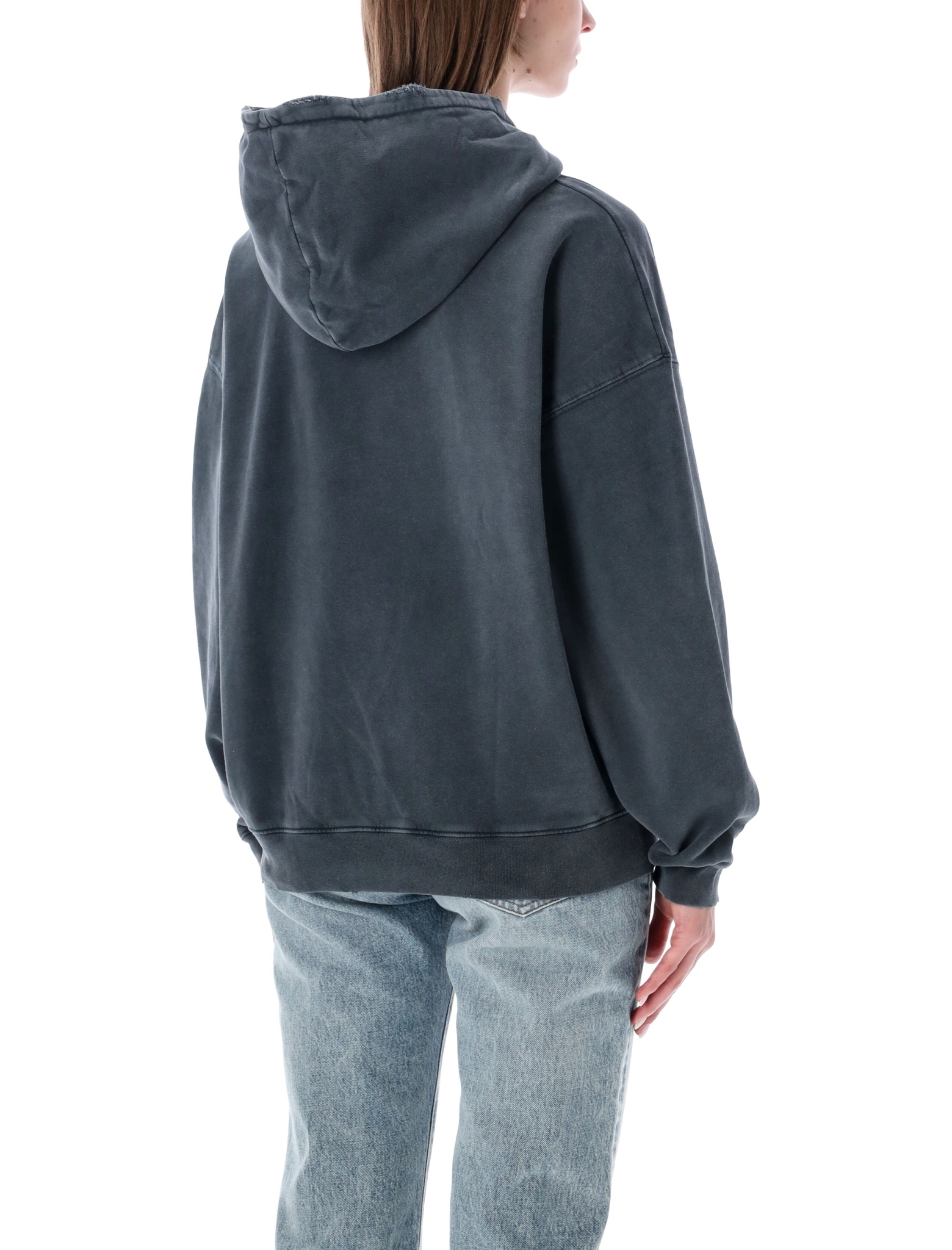 [Anine Bing] Hoodie FW26 S085185002WASHED BLA