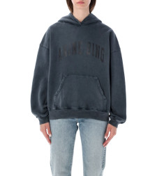 [Anine Bing] Hoodie FW26 S085185002WASHED BLA