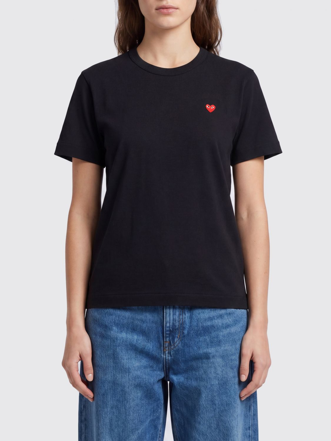 [COMME DES GARCONS PLAY] T-shirts Short Sleeve SS26 AXT304051D 1