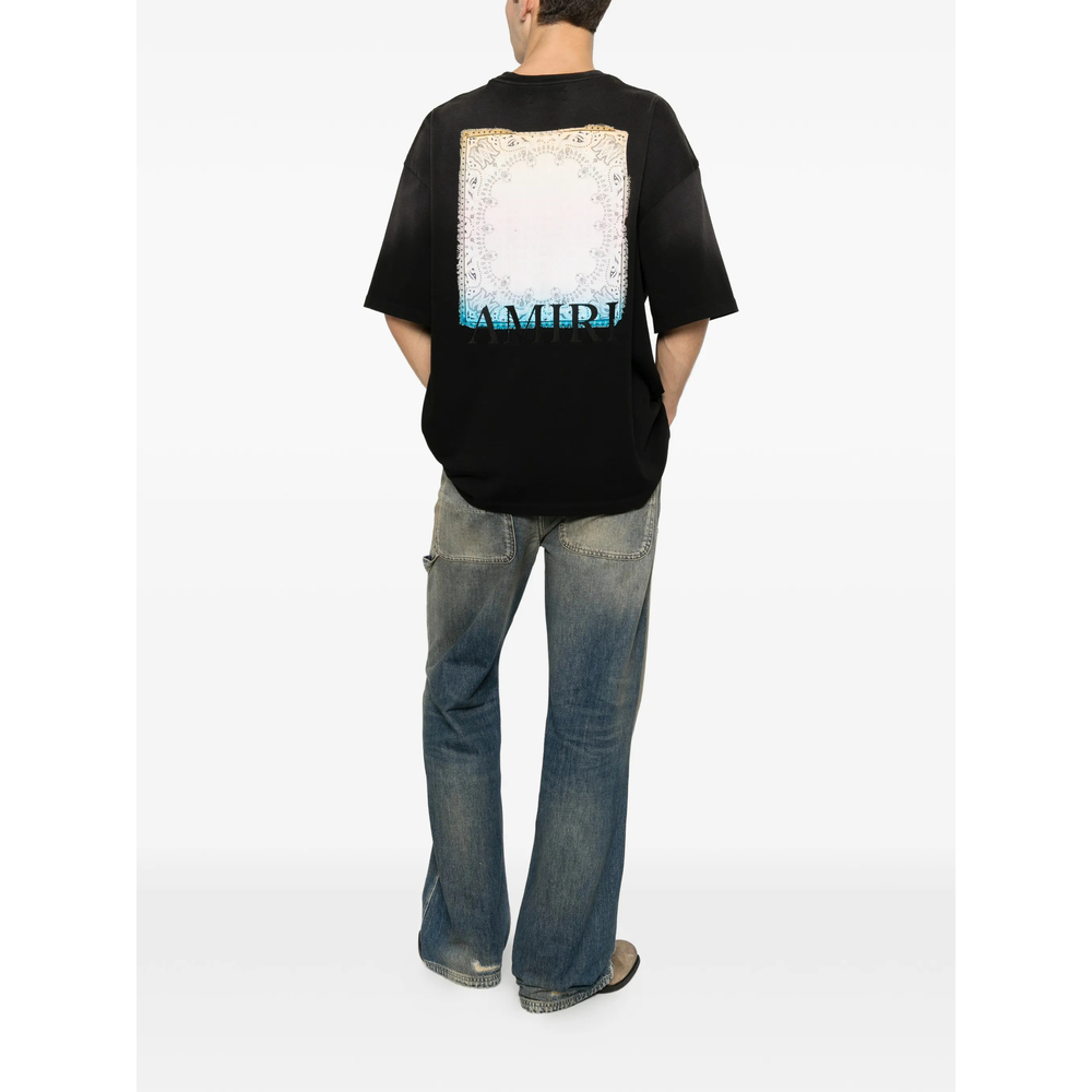 [Amiri] T-shirts Short Sleeve FW26 AMTOJR1153  BLACK