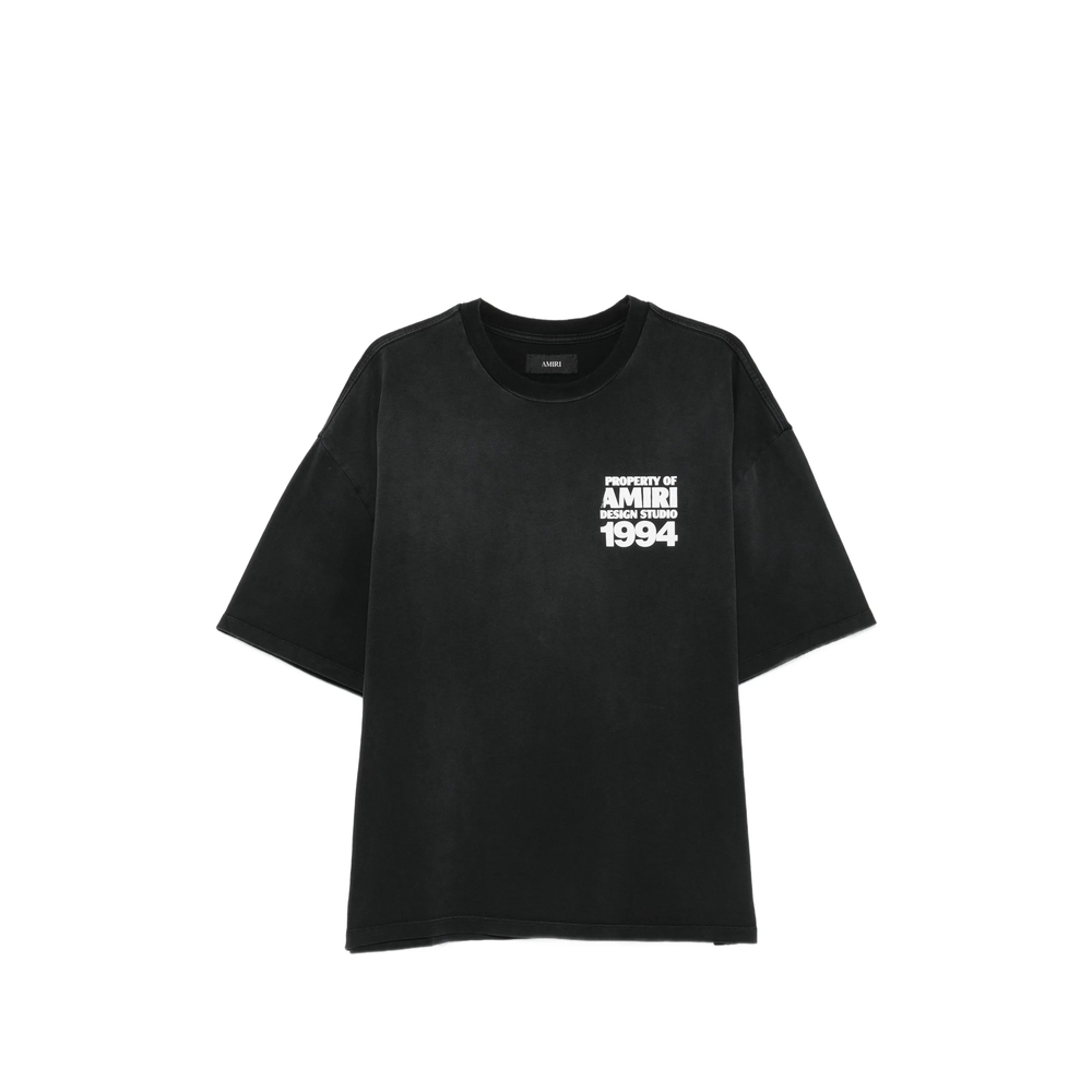 [Amiri] T-shirts Short Sleeve FW26 AMTOJR1160  BLACK