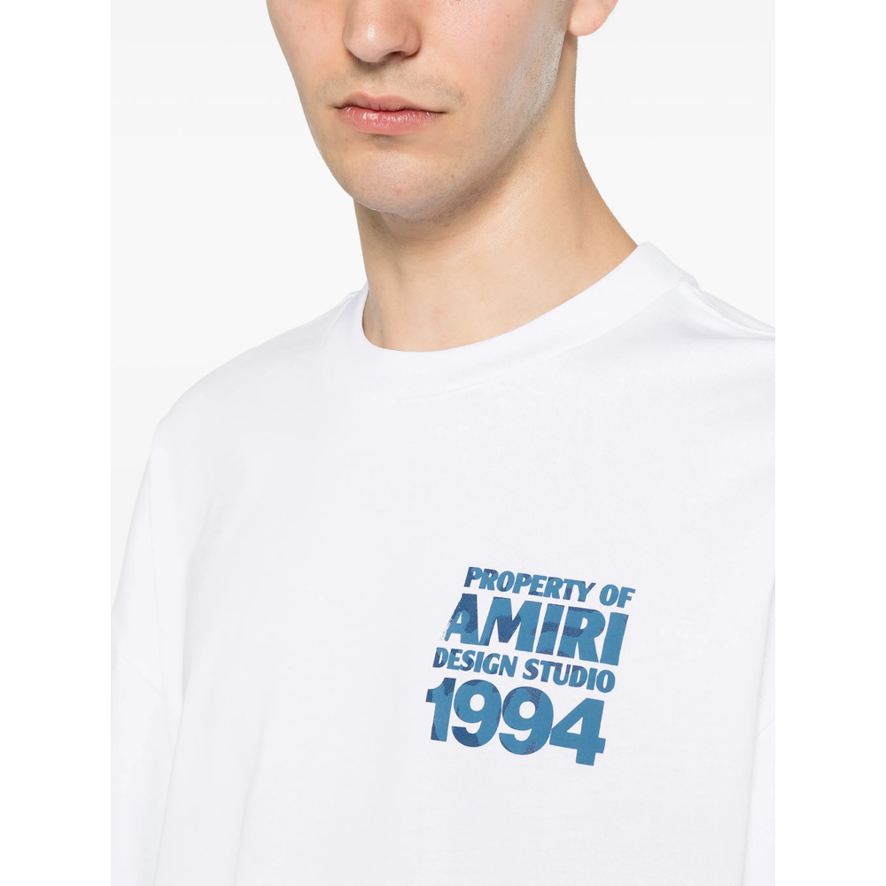 [Amiri] T-shirts Short Sleeve FW26 AMTOJR1160  WHITE