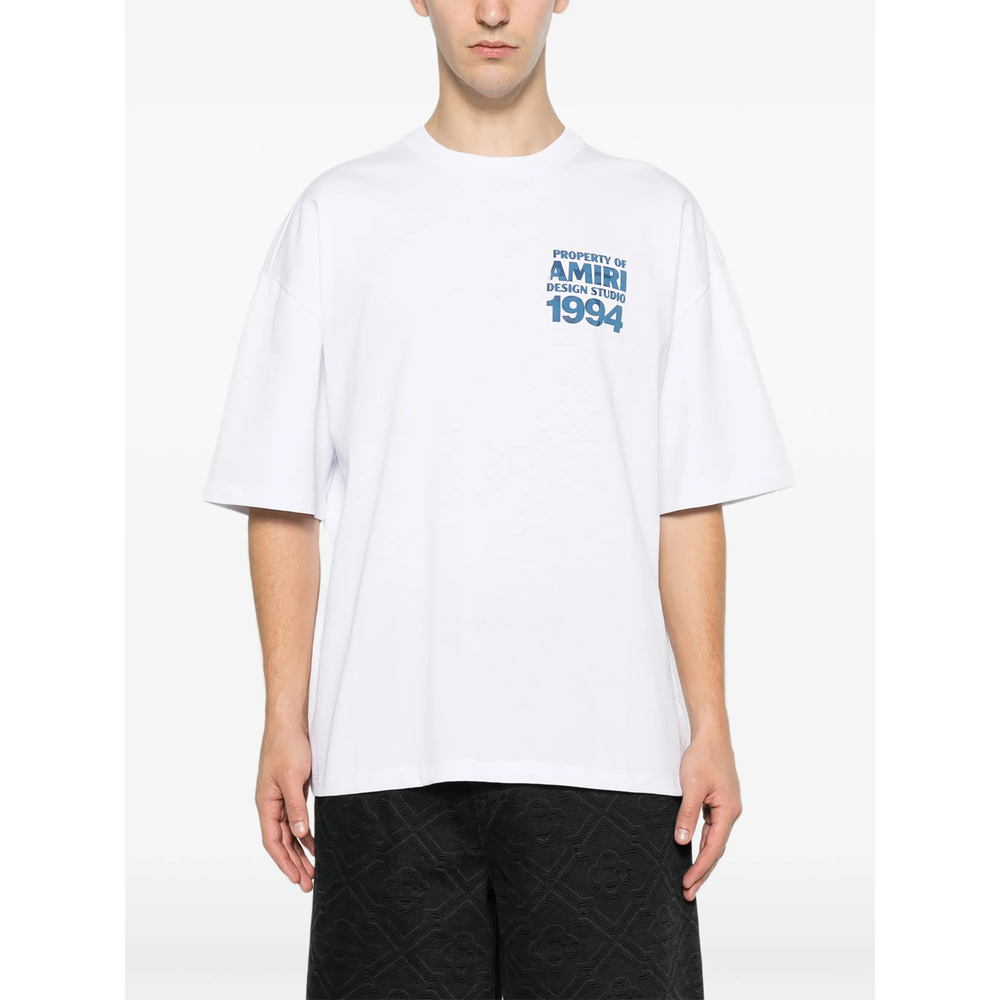 [Amiri] T-shirts Short Sleeve FW26 AMTOJR1160  WHITE