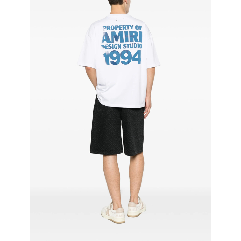 [Amiri] T-shirts Short Sleeve FW26 AMTOJR1160  WHITE