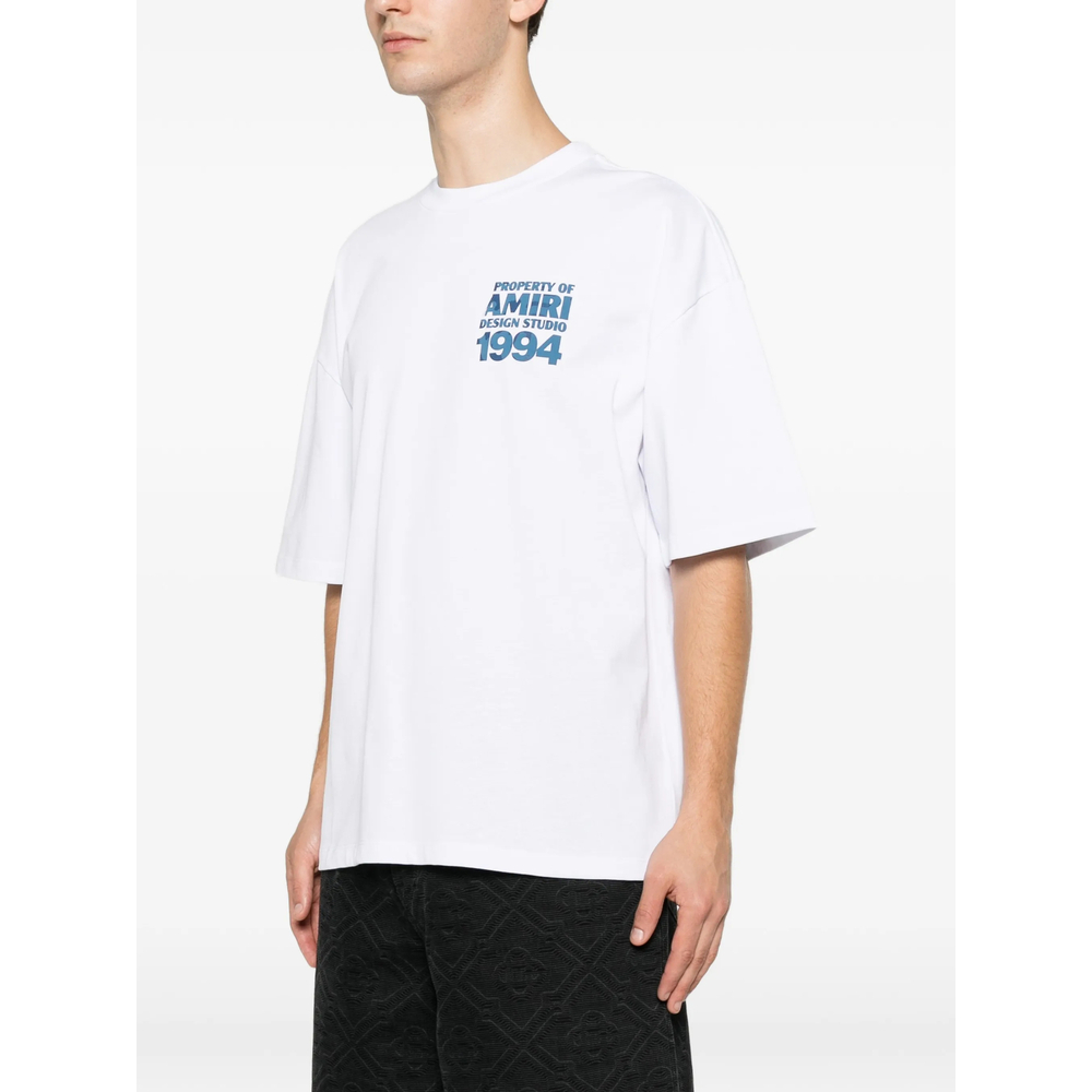 [Amiri] T-shirts Short Sleeve FW26 AMTOJR1160  WHITE