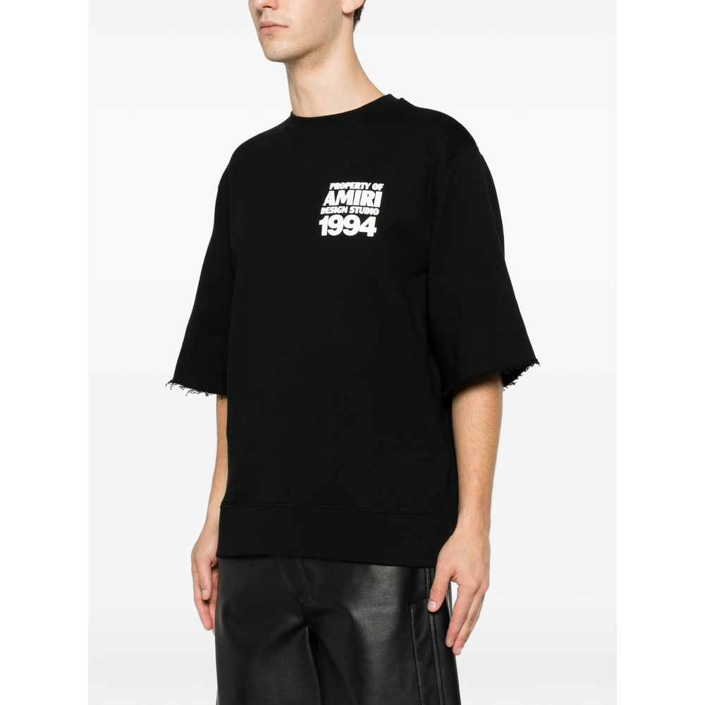 [Amiri] T-shirts Short Sleeve FW26 AMTOJR1195  BLACK