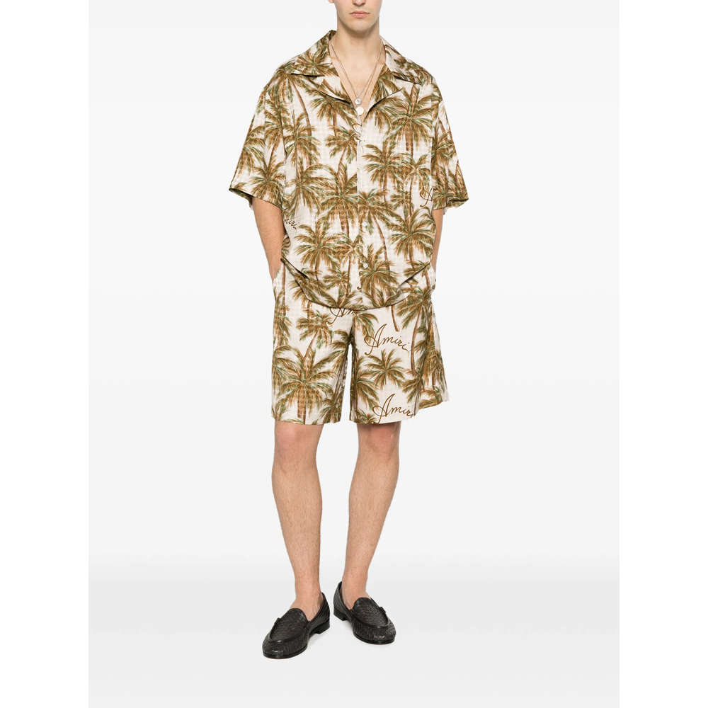 [Amiri] Shirts Short Sleeve FW26 AMTOSH1190  IVORY