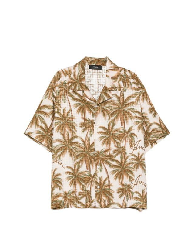 [Amiri] Shirts Short Sleeve FW26 AMTOSH1190  IVORY