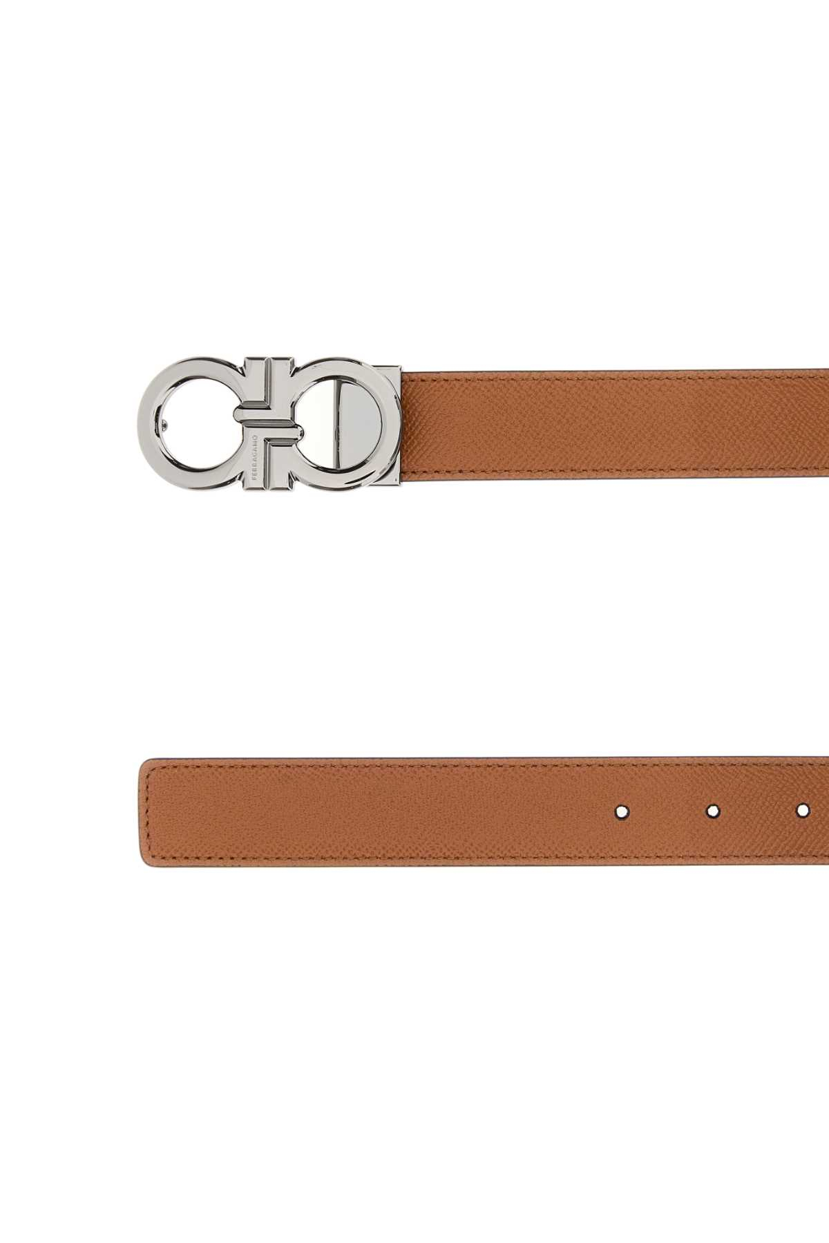 [Salvatore Ferragamo] Belt FW26 670644791058 NATNEWNAVDKB