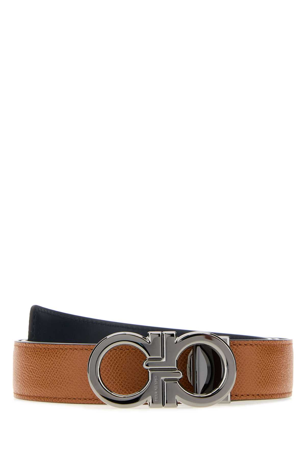 [Salvatore Ferragamo] Belt FW26 670644791058 NATNEWNAVDKB