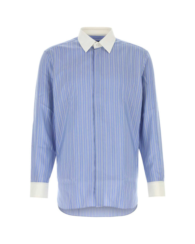 [Tom Ford] Shirts Long Sleeve FW26 HRN006FMS116 UWB
