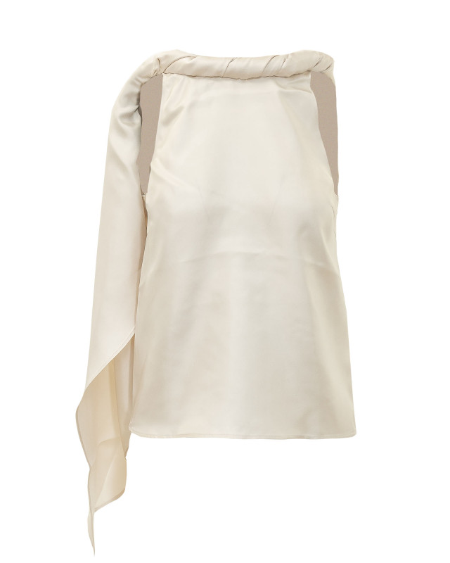 [LouLou De Saison] T-shirts Sleeveless SS26 WILMA IVORY