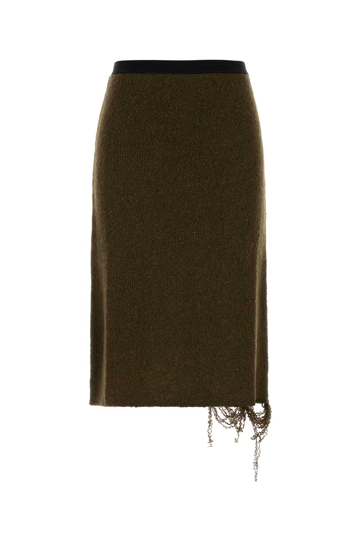 [MM6 Maison Margiela] Midi skirt FW26 S52ME0036M13283 727S