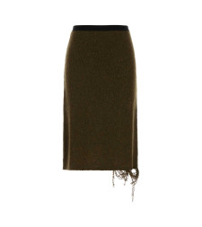 [MM6 Maison Margiela] Midi skirt FW26 S52ME0036M13283 727S