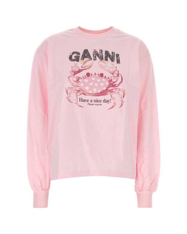[GANNI] T-shirts Long Sleeve FW26 A1050242 868