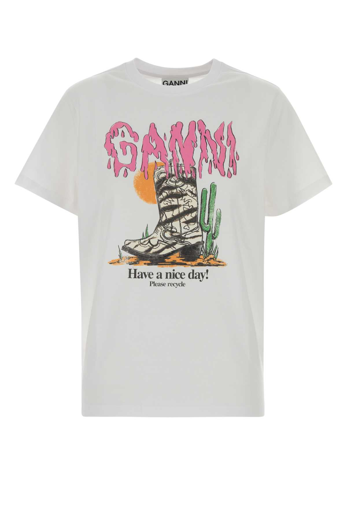 [GANNI] T-shirts Short Sleeve FW26 A1050253 151