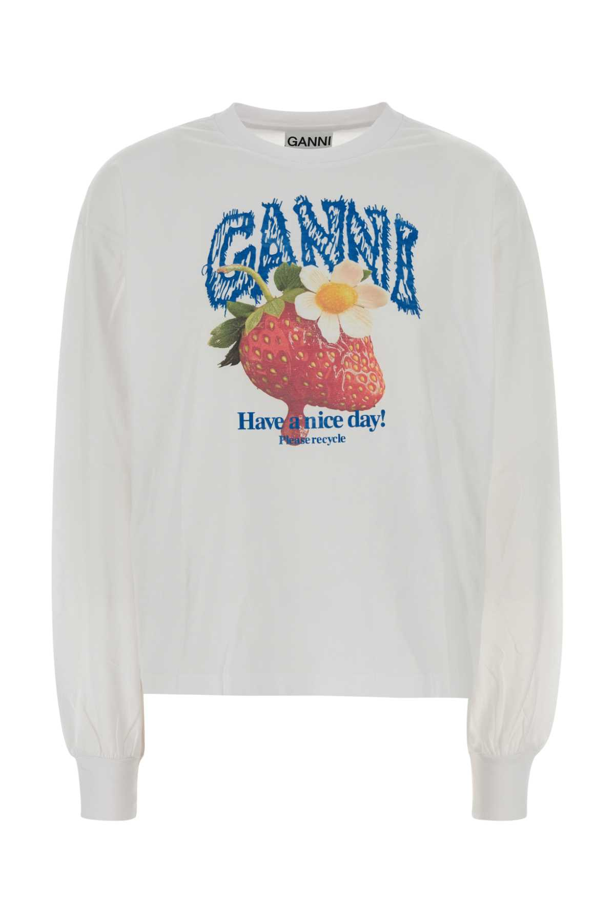 [GANNI] T-shirts Long Sleeve FW26 A1050241 151