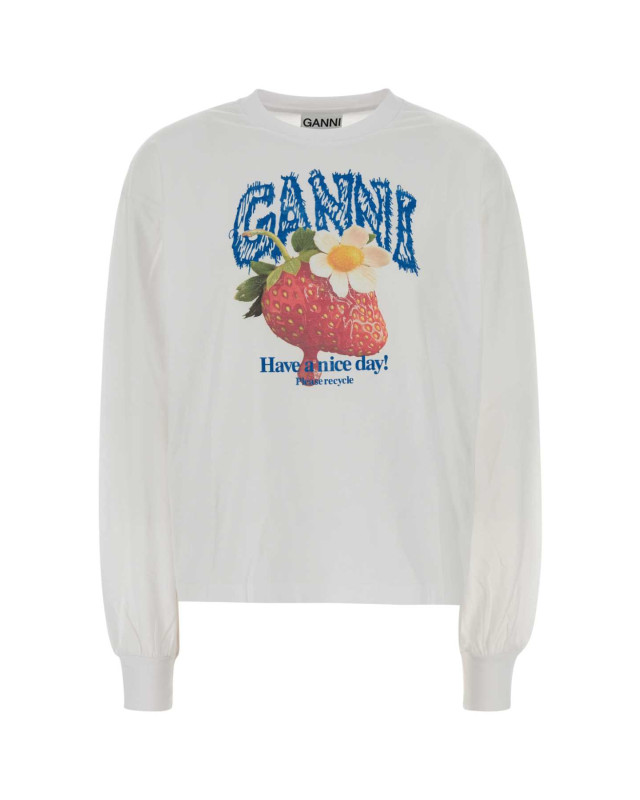[GANNI] T-shirts Long Sleeve FW26 A1050241 151