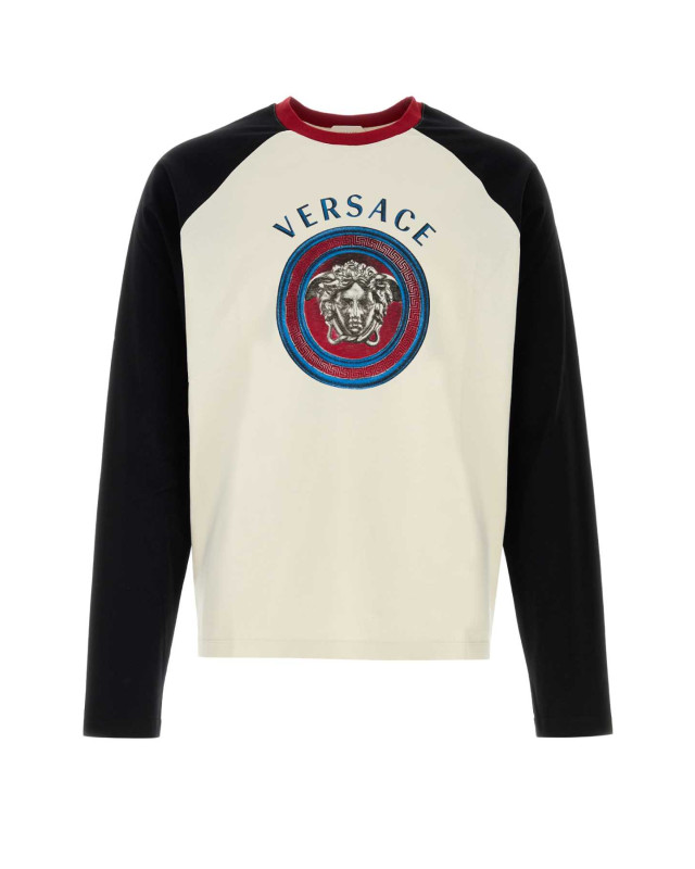 [Versace] T-shirts Long Sleeve FW26 10255961A18502 2W0K0