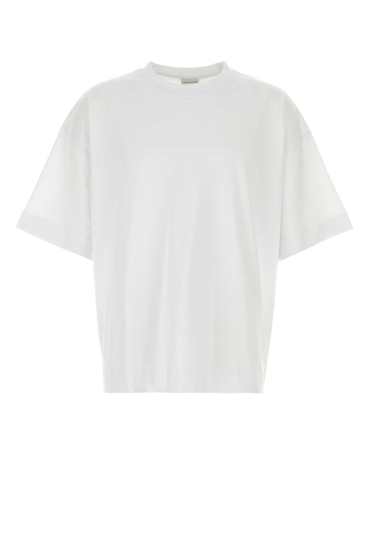 [DRIES VAN NOTEN] T-shirts Short Sleeve FW26 2610211113603 001