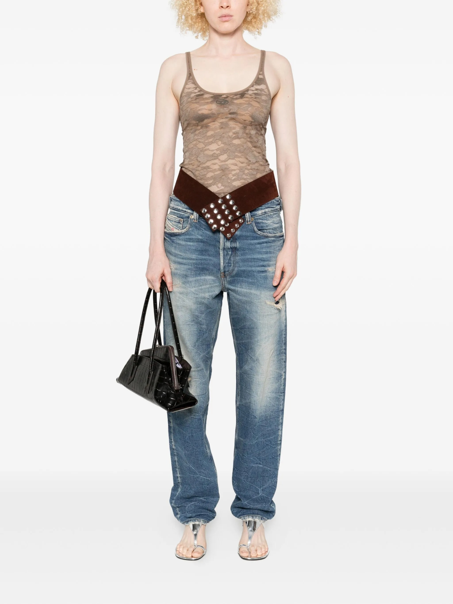 [Diesel] Jeans FW25 A07019007AY