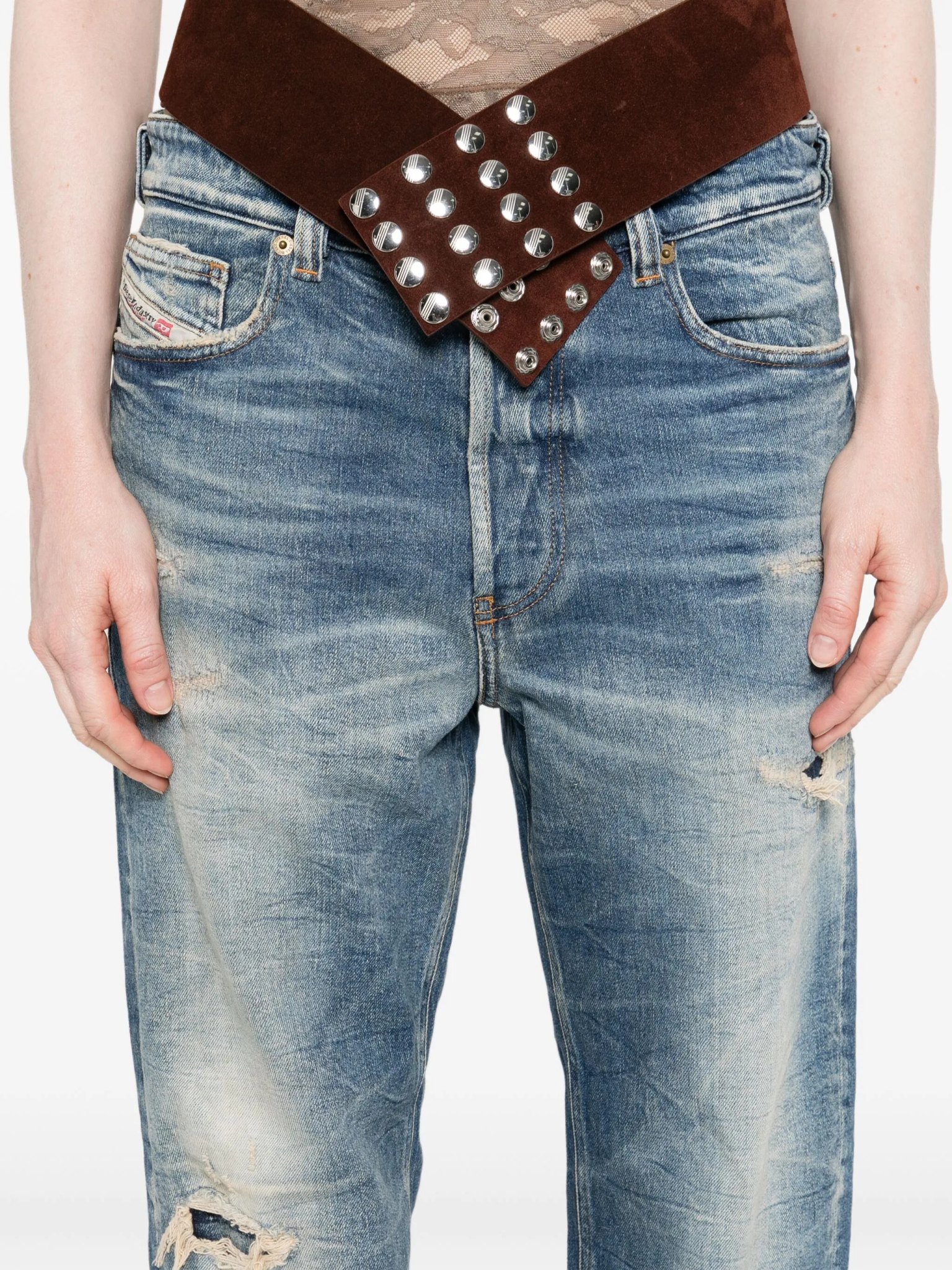 [Diesel] Jeans FW25 A07019007AY