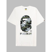 [A BATHING APE] T-shirts Short Sleeve SS26 001TEM301023M_WHXGR