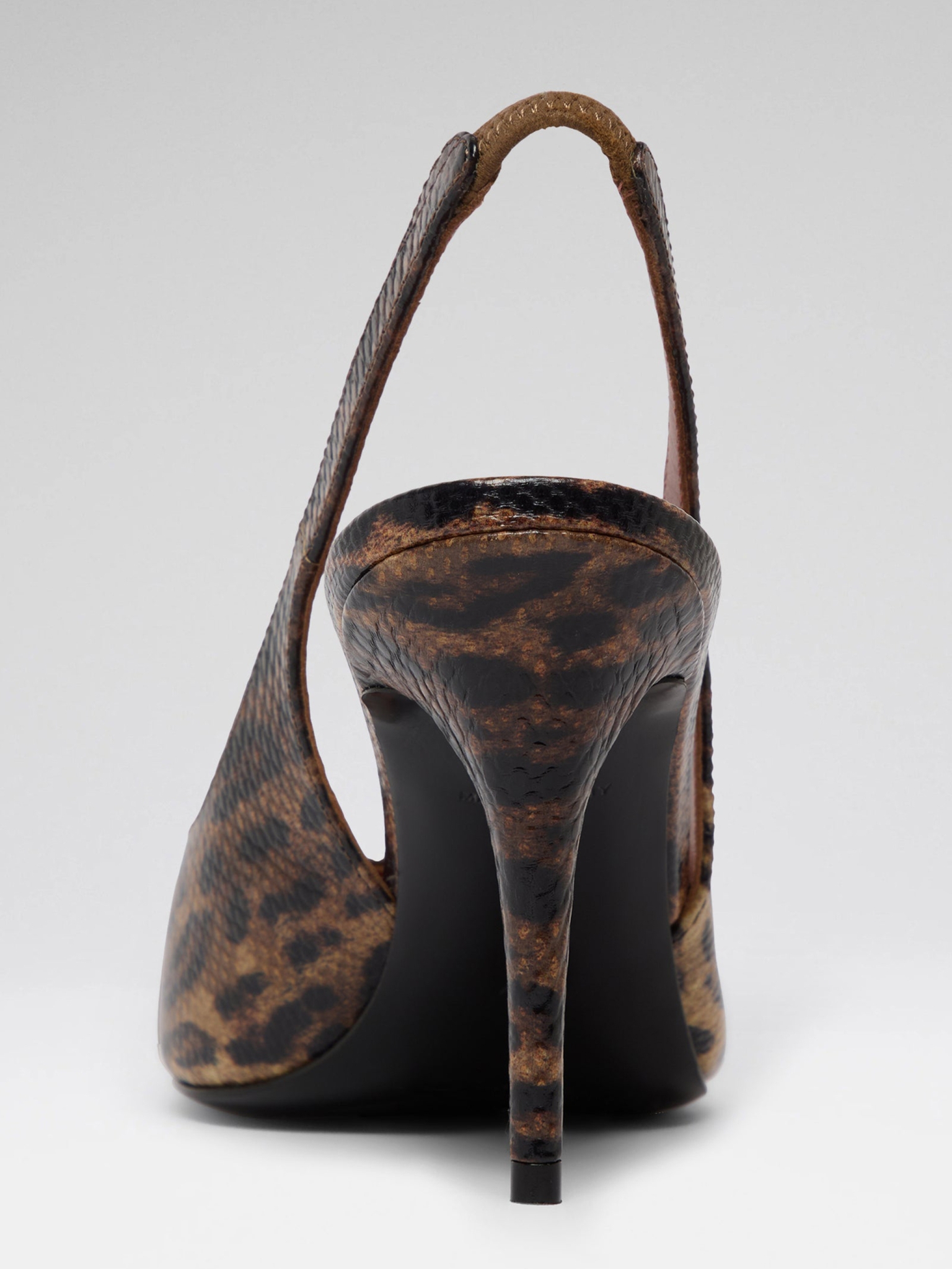 [Amina Muaddi] Pumps SS26 ANOKSLING90LEOPARDSNAKE