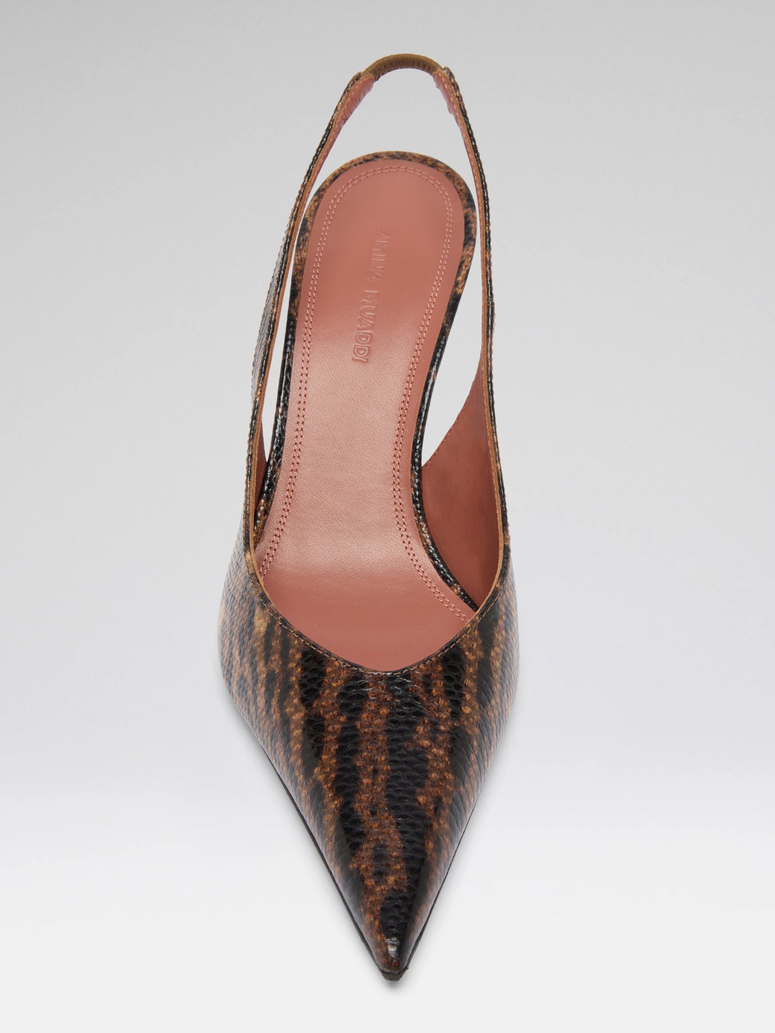 [Amina Muaddi] Pumps SS26 ANOKSLING90LEOPARDSNAKE