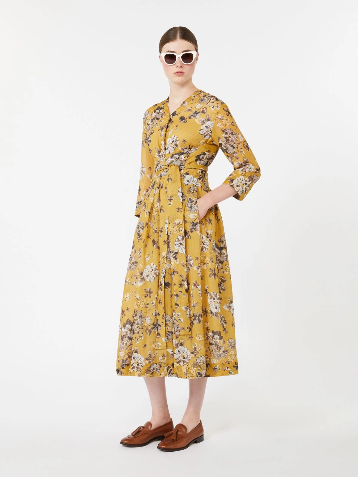 [S MAX MARA] Long sleeve dress SS26 2619221093600010
