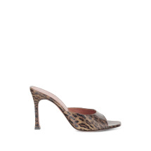 [Amina Muaddi] Sandals SS26 ALEXASLIPPER95LEOPARDSNAKE