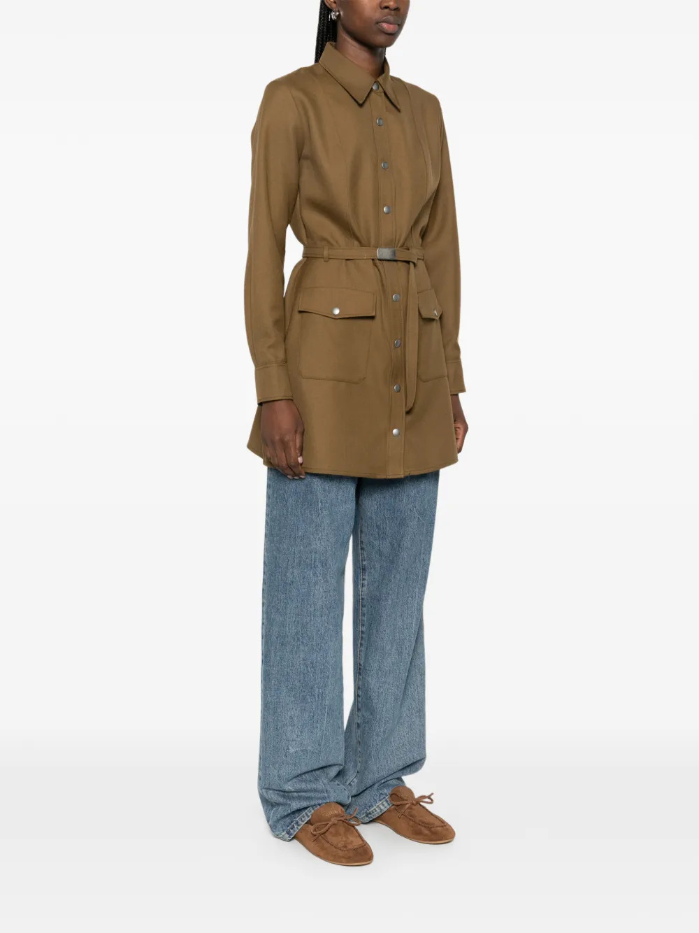 [A.P.C.] Long sleeve dress SS26 PSALPF35247JAA
