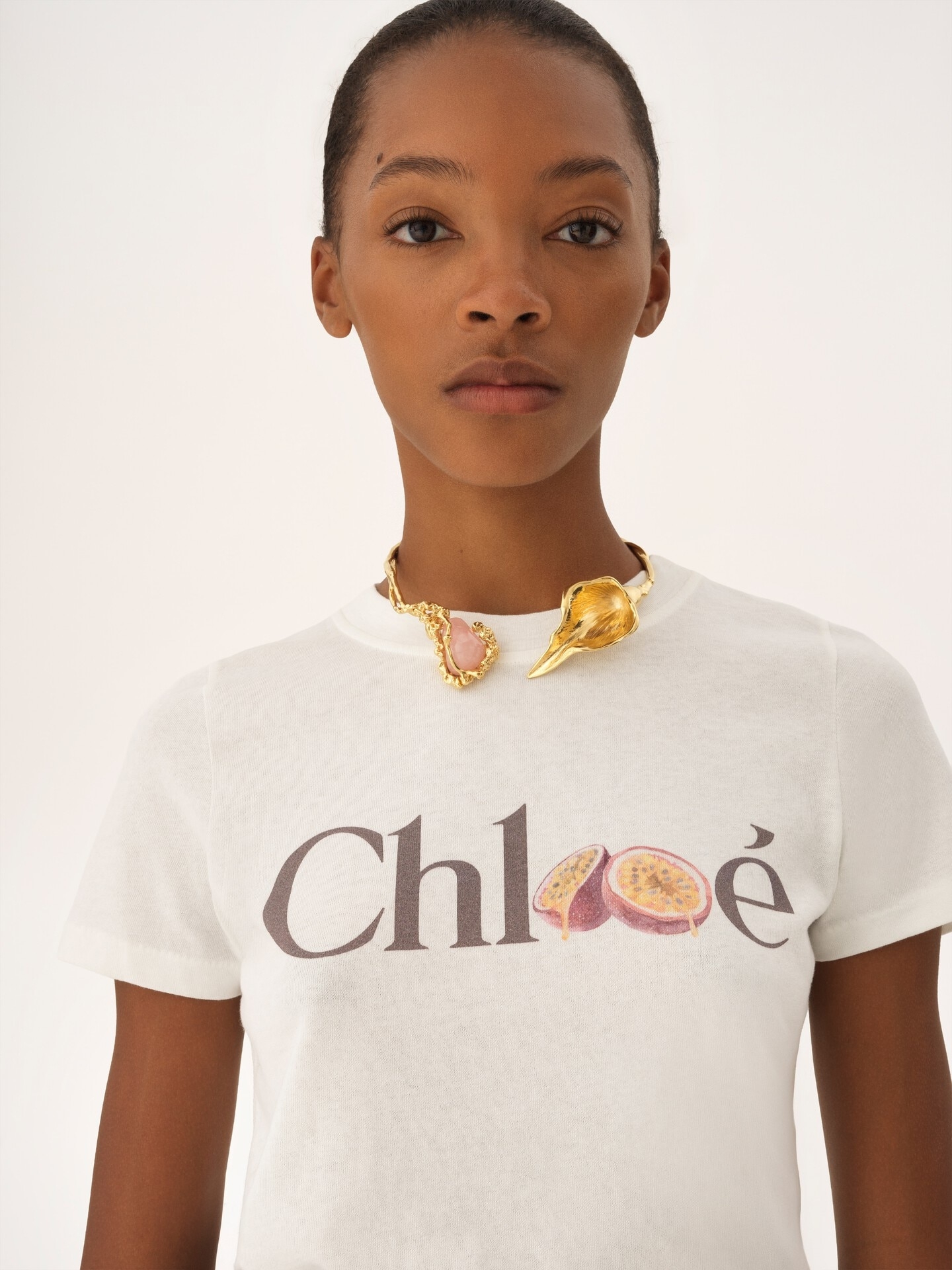 [Chloe] T-shirts Short Sleeve SS26 CH26SJH08197101