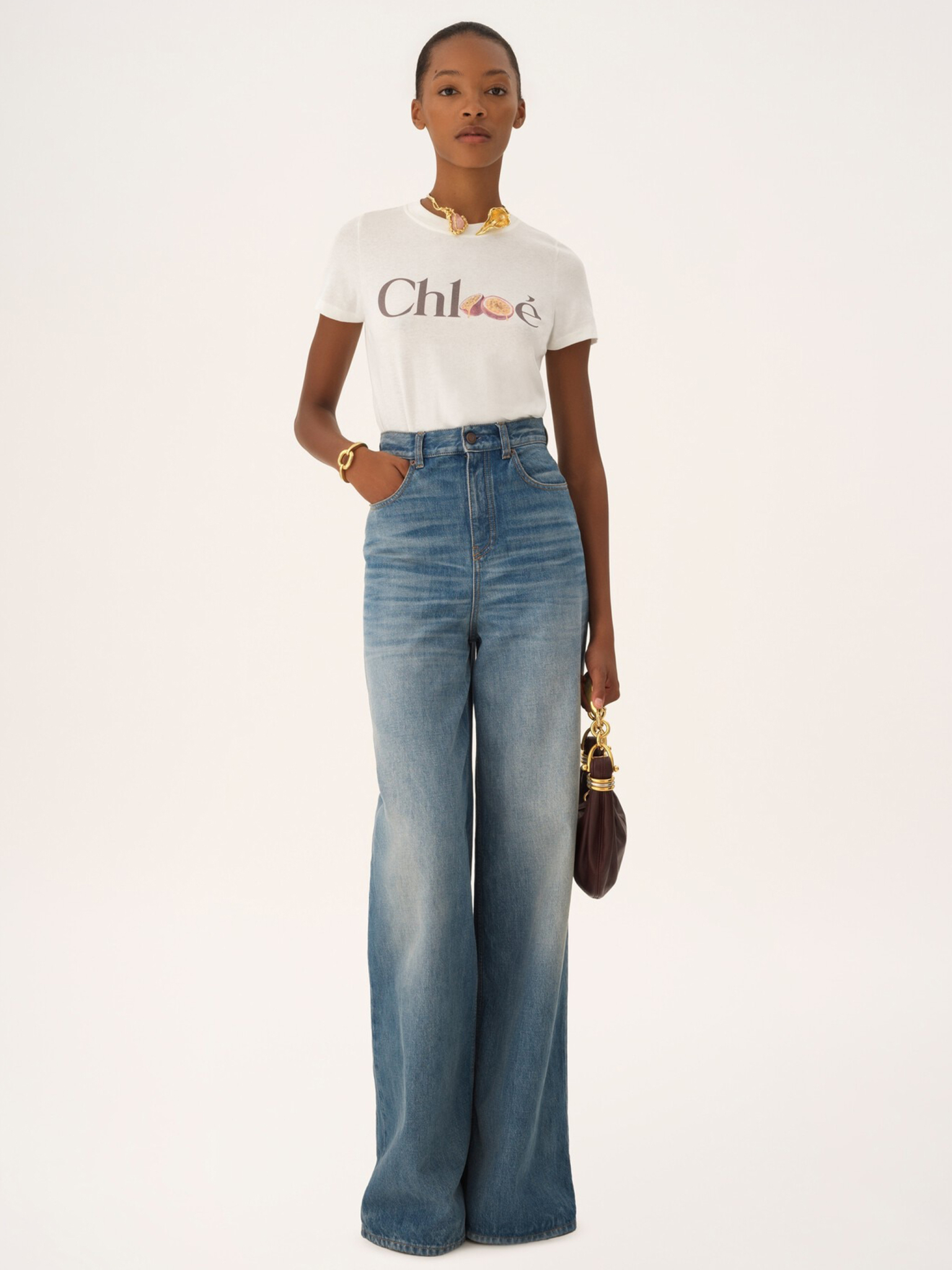 [Chloe] T-shirts Short Sleeve SS26 CH26SJH08197101