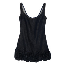[SELF PORTRAIT] Sleeveless dress SS26 RS26821SBLBLUE