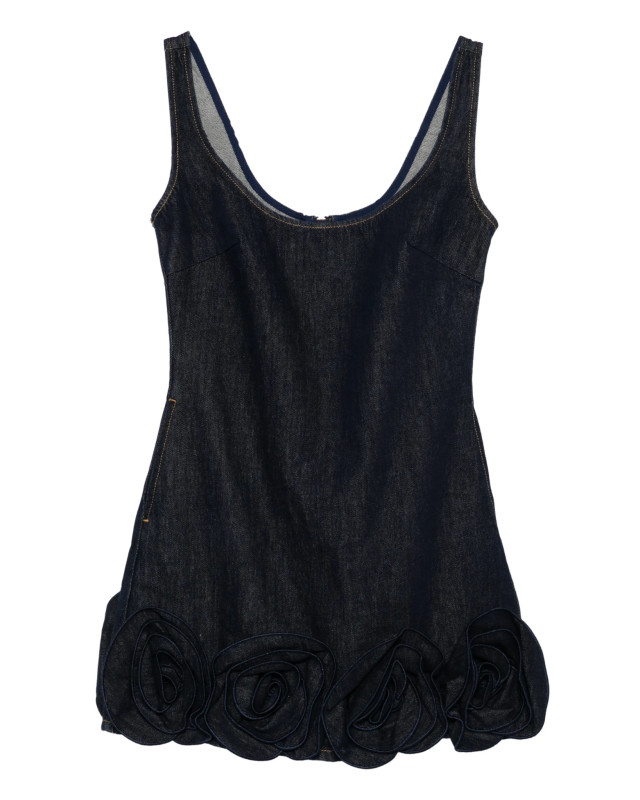 [SELF PORTRAIT] Sleeveless dress SS26 RS26821SBLBLUE