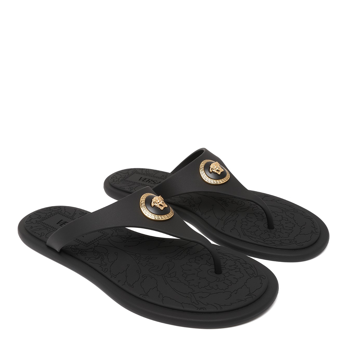 [Versace] Slippers CO C10162481A10983-1B00V