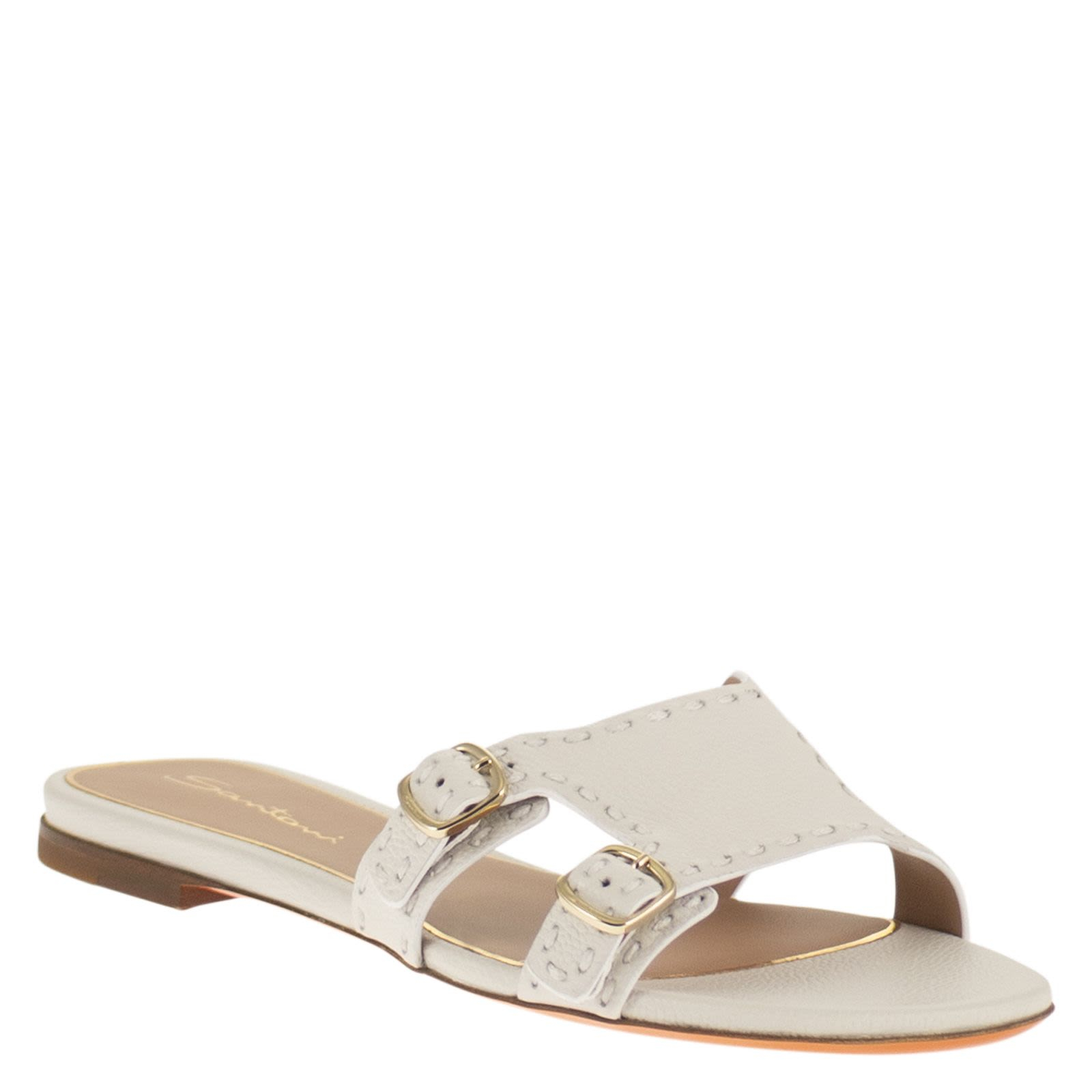 [Santoni] Sandals SS26 WHPF72114HA1TWKA I48