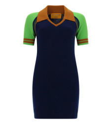 [GUEST IN RESIDENCE] Short sleeve dress SS26 W41230JM_NAVCO