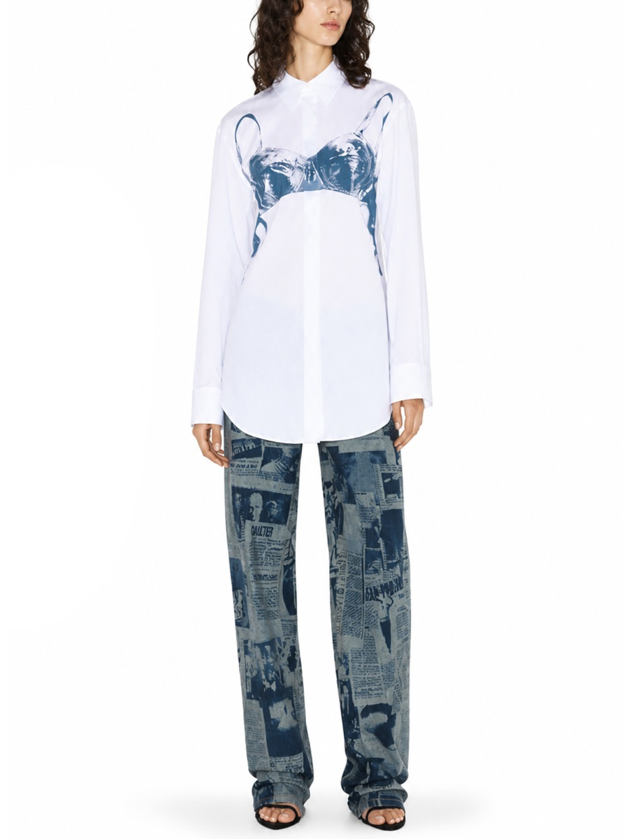 [JEAN PAUL GAULTIER] Shirts Long Sleeve SS26 ST053_C07101102