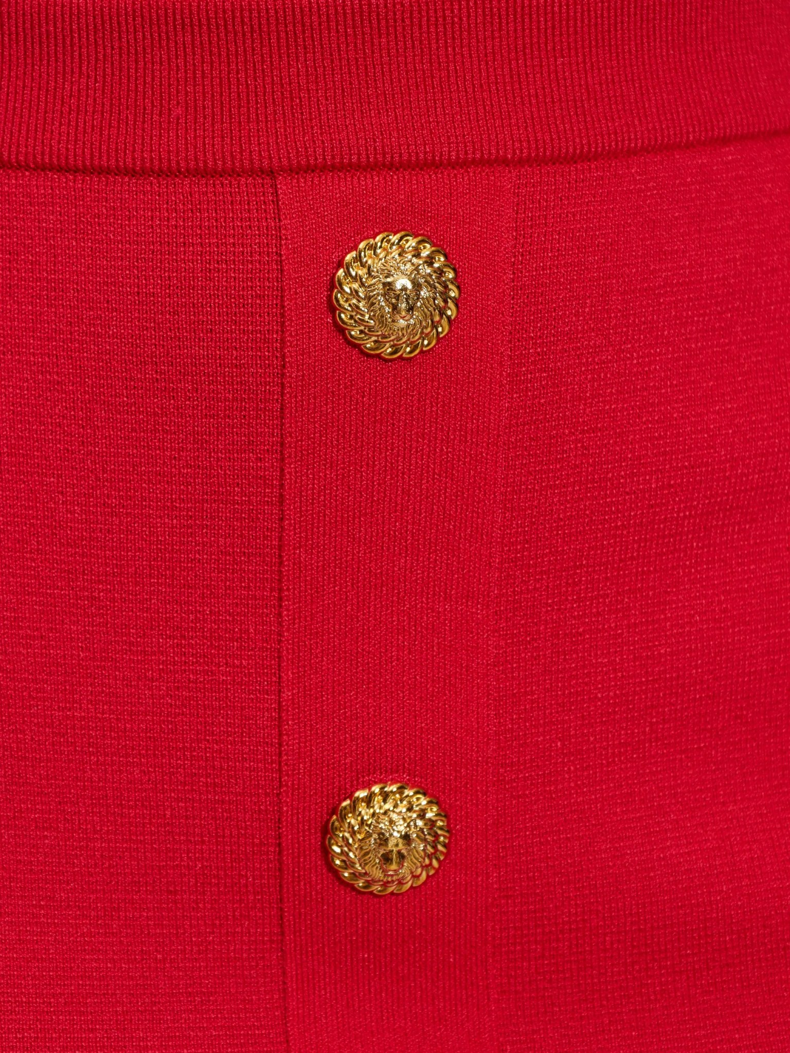 [Balmain] Midi skirt SS26 GF1LC018KJ434PK