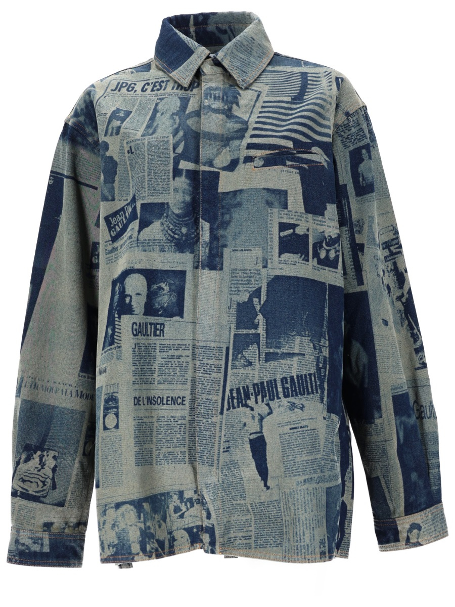 [JEAN PAUL GAULTIER] Shirts Long Sleeve SS26 ST045_D0275568