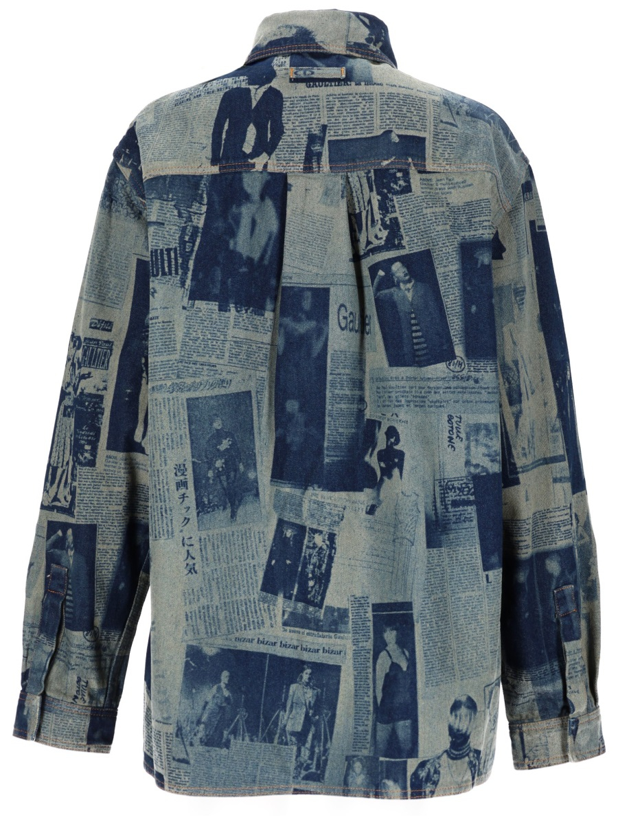 [JEAN PAUL GAULTIER] Shirts Long Sleeve SS26 ST045_D0275568