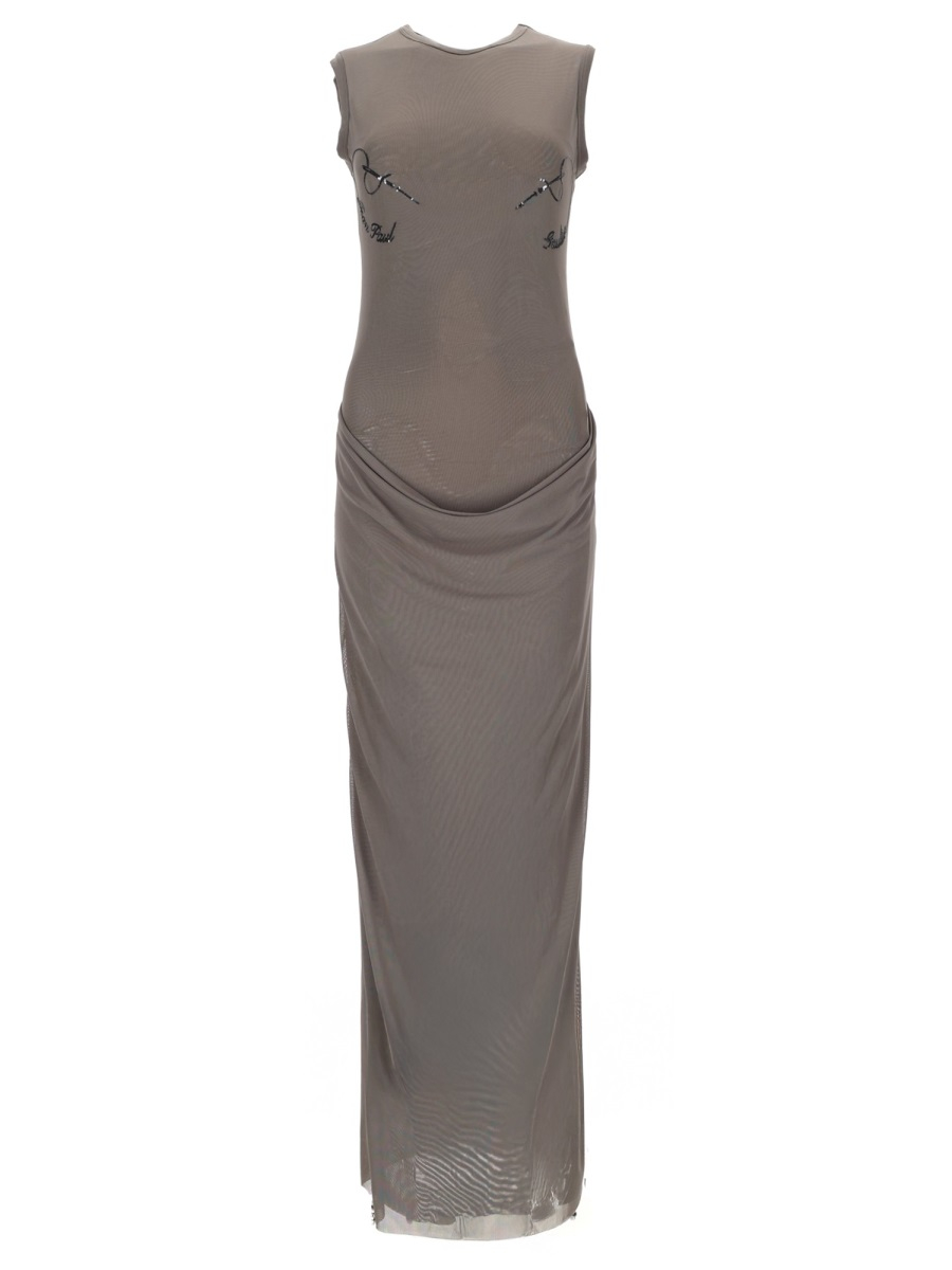 [JEAN PAUL GAULTIER] Sleeveless dress SS26 DR125_M01604