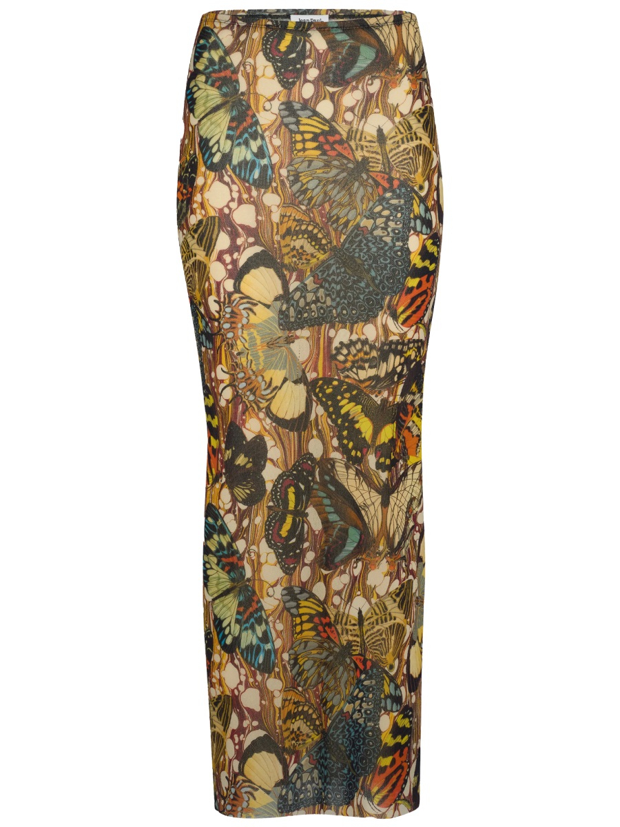 [JEAN PAUL GAULTIER] Long skirt SS26 SK041_M020P1090