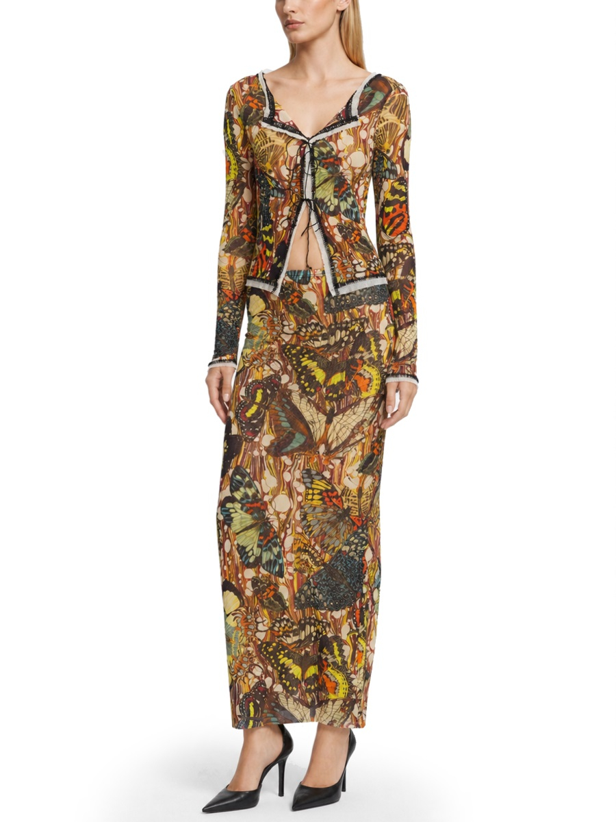 [JEAN PAUL GAULTIER] Long skirt SS26 SK041_M020P1090