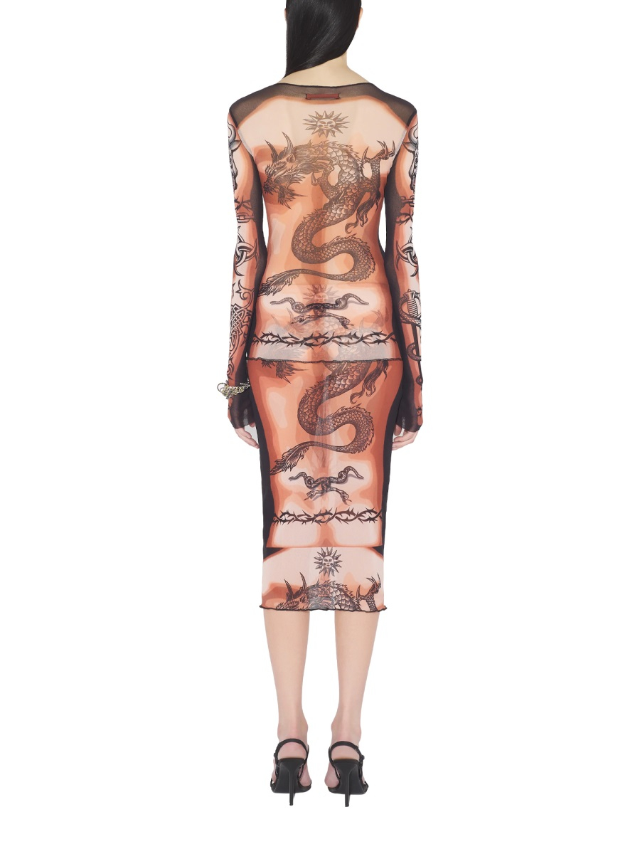 [JEAN PAUL GAULTIER] Long skirt SS26 SK044_M026P636000